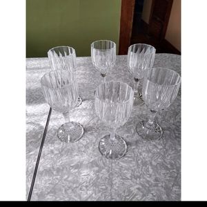 Vintage Bretagne by Cristol D'Arques Wine/Water Goblets - Set of 6